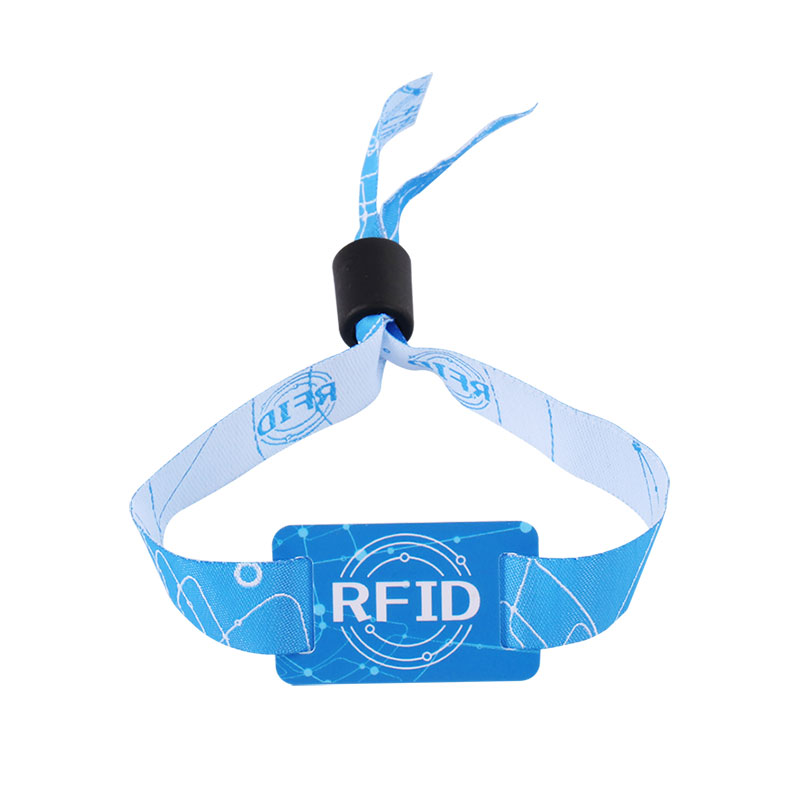 Βραχιόλι 13,56mhz IC Chip RFID Ticket Proximity Nylon RFID Wristband