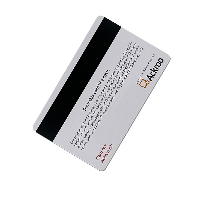 Κάρτες πληρωμών μελών Hico Magnetic Stripe PVC Barcode Vip