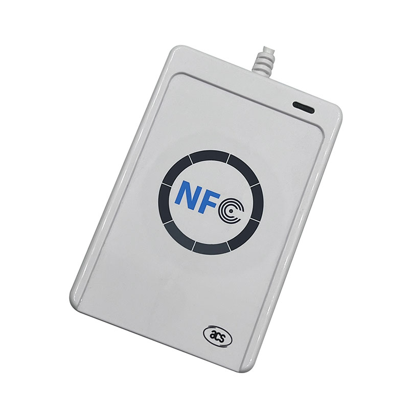 Φορητό ACR122U 13,56 Mhz ISO14443 Θύρα USB NFC Chip Reader Writer Smart Card Reader